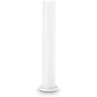 Ideal Lux Socle d'éclairage extérieur Clio MPT1 Bianco 249469 E27 1x60W IP44 13,5 cm blanc