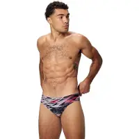 Speedo Hyperboom Print 2.5in Swimming Brief Gris UK 34 Homme