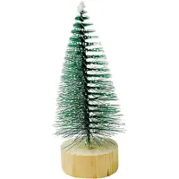 Inspiruj Arbre de Noël artificiel vert pour décorations 10,5 cm
