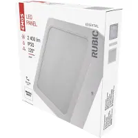 Emos Luminaire à LED RUBIC 22 x 22 cm, 24 W, blanc neutre, ZM6452