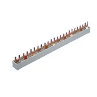 POLLMANN Rail de phase 3ph 17,8mm 210mm 10qmm 100A fourche isolée