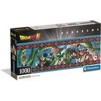 Clementoni Puzzle Compact Panorama Dragon Ball Super 1000 pièces