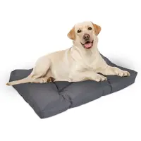 Relaxdays Lit pour chien gris