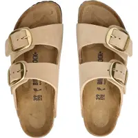 Birkenstock Mules Arizona Big Buckle femmes - Beige - 36