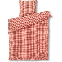 Juna Bæk&blge Bed Linen-140x200 Cm Bedding Set Rouge
