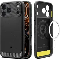 Spigen Coque Rugged Armor MagSafe Apple iPhone 17 Pro Max - Matte Black