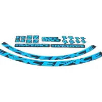 Race Face Next R 31 Arc Carbon 31 Arc Offset 35 autocollant bleu,noir bleu,noir One Size