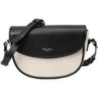 Pepe Jeans pour femme. PL0300116 Sac Crisha Tale noir (OSFA), Casuel, Coton