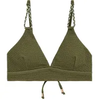 We fashion Hauts de bikini olive / roseau / blanc