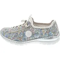 Rieker Chaussures L325291, modèle L32, pour femmes, chaussures basses, mocassins, multicolores, pour le quotidien
