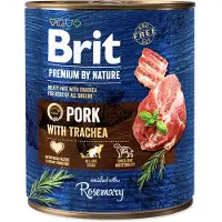 Brit Premium by Nature - nourriture naturelle pour chiens avec porc et œsophage - 6x800 g