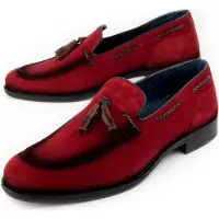 Purapiel Mokassin Moretto2 Rouge