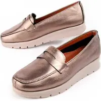 Purapiel Mokasin Meilis Gris