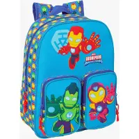 Marvel Iron Man 10l 26x34x11 Cm Small Backpack Bleu Enfants