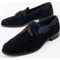 Purapiel Mokassin Moretto2 Bleu