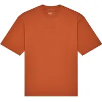 FOX Wordmark Oversized Short Sleeve T-shirt Orange XL Homme