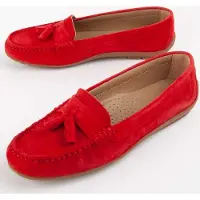 Purapiel Mocassin Meilis3 Rouge
