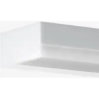 Lucis Applique murale IZAR I 15,5 W LED 3000 K, verre acrylique noir I1.L3.900.93