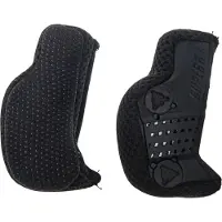 Bell Super Air/R Chinbar Pad Kit - Coussinets de rechange black 30mm Noir