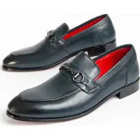 Purapiel Mocassin Imperi5 Bleu