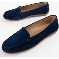 Purapiel Mocassin Meilis2 Bleu