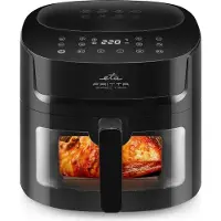 Eta ETA616890000 FRITTA SPECTRA Hot air fryer, 1800 W, 7.2 L, 8 pre-set programs, Black, Friteuse, Noir