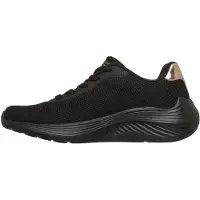 SKECHERS Baskets basses 'BOBS SQUAD WAVES-CURRENT LOOK' or rose / noir