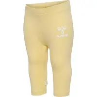 Hummel Leggings jaune / blanc