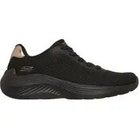 SKECHERS Baskets basses 'BOBS SQUAD WAVES-CURRENT LOOK' or rose / noir