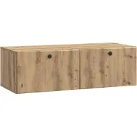vidaXL Meuble TV mural 98 x 41 x 30 cm, chêne Artisan