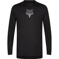 FOX Hommes, Maillot de cyclisme, Ranger LS Jersey Head (XXL), Noir, XXL