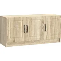vidaXL Meuble TV en chêne Sonoma 99 x 34,5 x 47 cm, aggloméré