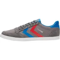 Hummel Chaussure de sport 'Slimmer Stadil' gris foncé / blanc