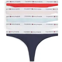 Tommy Hilfiger Underwear String marine / bleu pastel / rose pastel / rouge / blanc