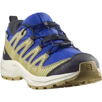 Salomon Xa Pro V8 Wp Trail Running Shoes Bleu EU 32 Enfants