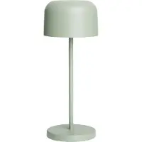 Olympia Lampe de table Siena, dôme rond, couleur sauge, 200 mm