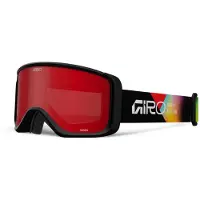 Giro Sagen Angles Woman Ski Goggles Noir Amber Scarlet/CAT2 Femme