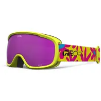 Giro Buster Flowers Junior Ski Goggles Jaune Amber Pink/CAT2 Enfants