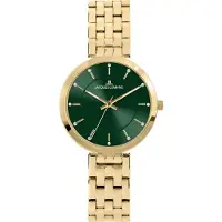 Jacques Lemans Montre Milano Gold Green
