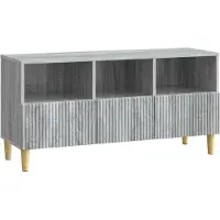 vidaXL : Meubles TV, 102 x 34,5 x 50 cm, imitation bois Sonoma gris