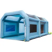 OEM Bassin de pulvérisation léger - Transportable - 5,8 x 2,3 m - Bleu