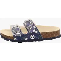 Superfit Sandales bleu nuit / vert / noir / blanc