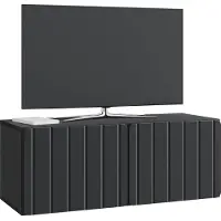 vidaXL Meuble TV mural 78,5 x 31 x 30 cm Noir