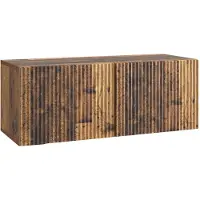 vidaXL Meuble TV mural 78,5 x 31 x 30 cm en bois recyclé