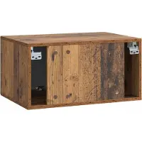 vidaXL Meuble TV mural en bois vieilli 59,5 x 41 x 30 cm