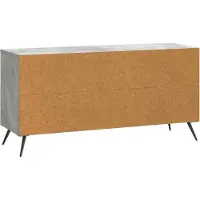 vidaXL Meuble TV , gris béton, 102 x 34,5 x 50 cm, aggloméré