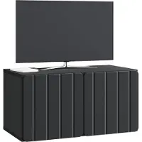 vidaXL Meuble TV mural 59,5 x 31 x 30 cm Noir