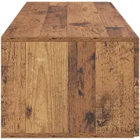 vidaXL Meuble TV mural 98 x 41 x 30 cm Bois recyclé et panneaux dérivés du bois