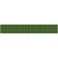vidaXL Brise-vue pour balcon avec motif de feuilles, vert, 500 x 75 cm