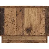 vidaXL Table basse en bois recyclé 90 x 50 x 37 cm Panneau de bois